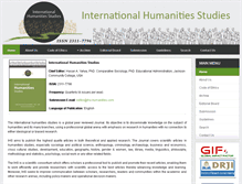 Tablet Screenshot of ihs-humanities.com